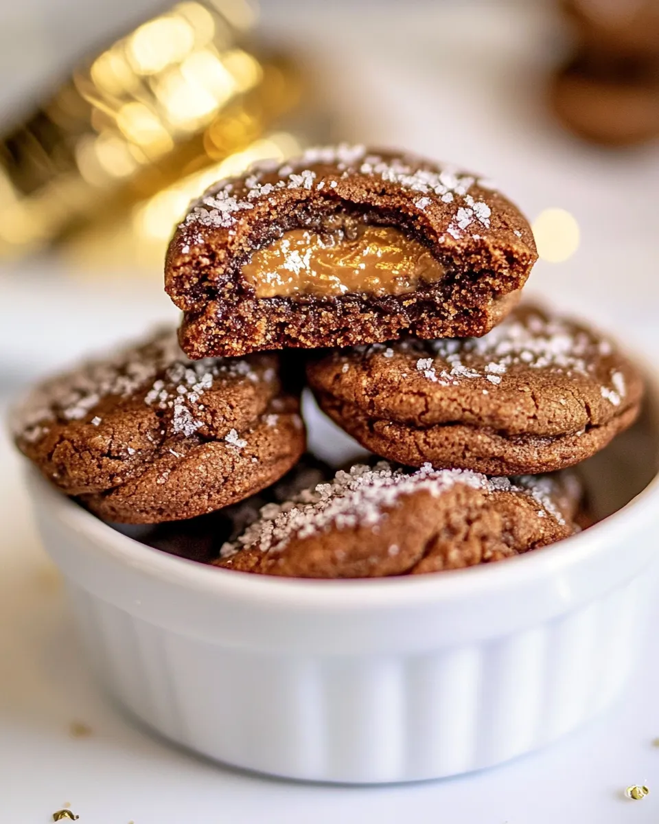 Homemade Rolo Cookies photo