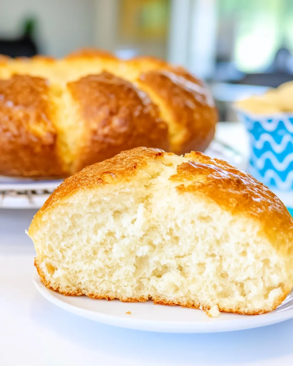 Delicious Sally Lunn Bread shot