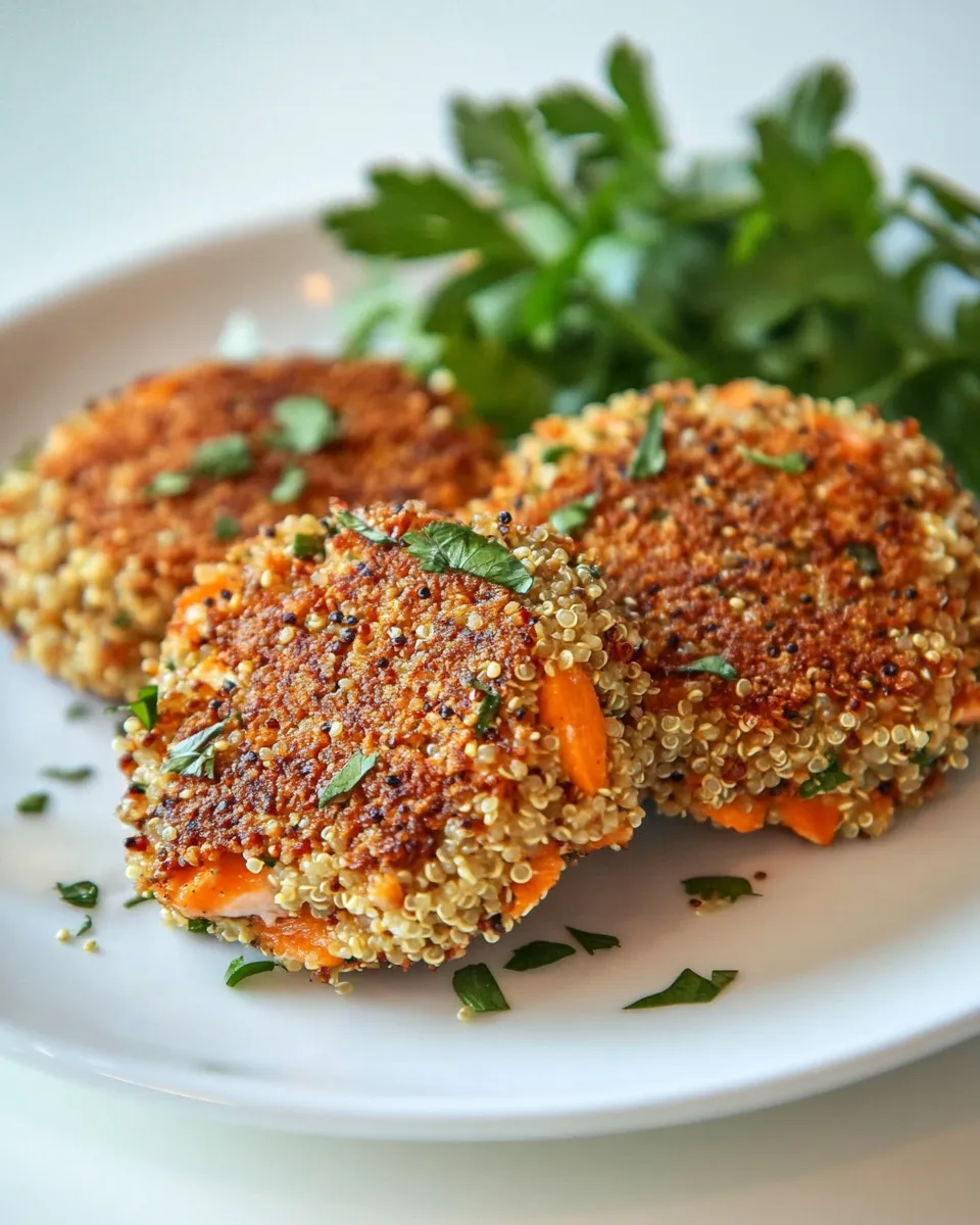 Easy Salmon Quinoa Cakes recipe photo