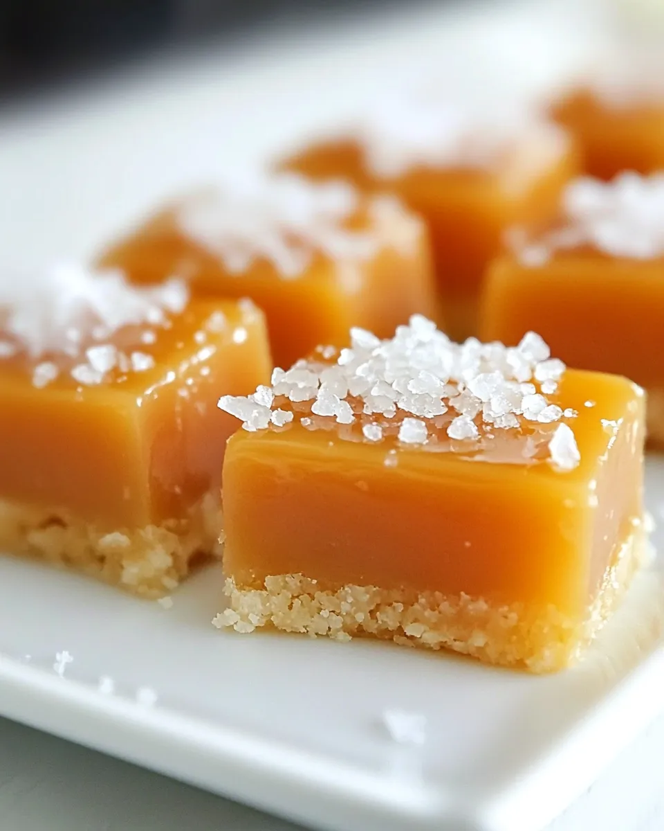 Classic Salted Caramel Bars image