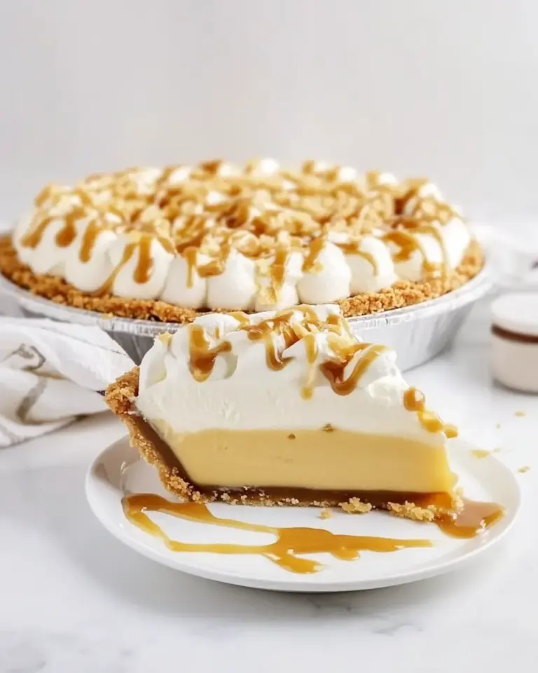 Homemade Salted Caramel Pie photo