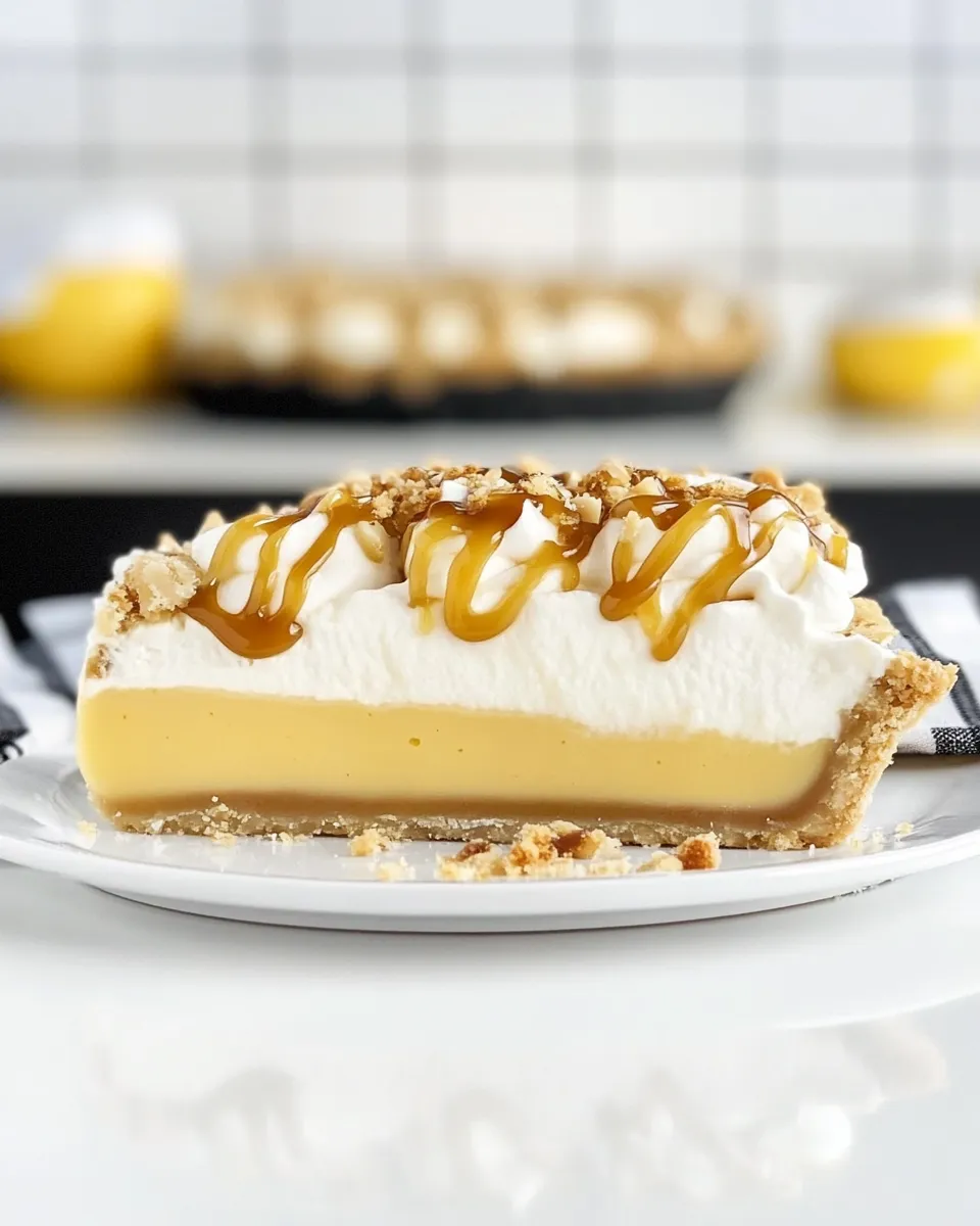 Easy Salted Caramel Pie recipe photo