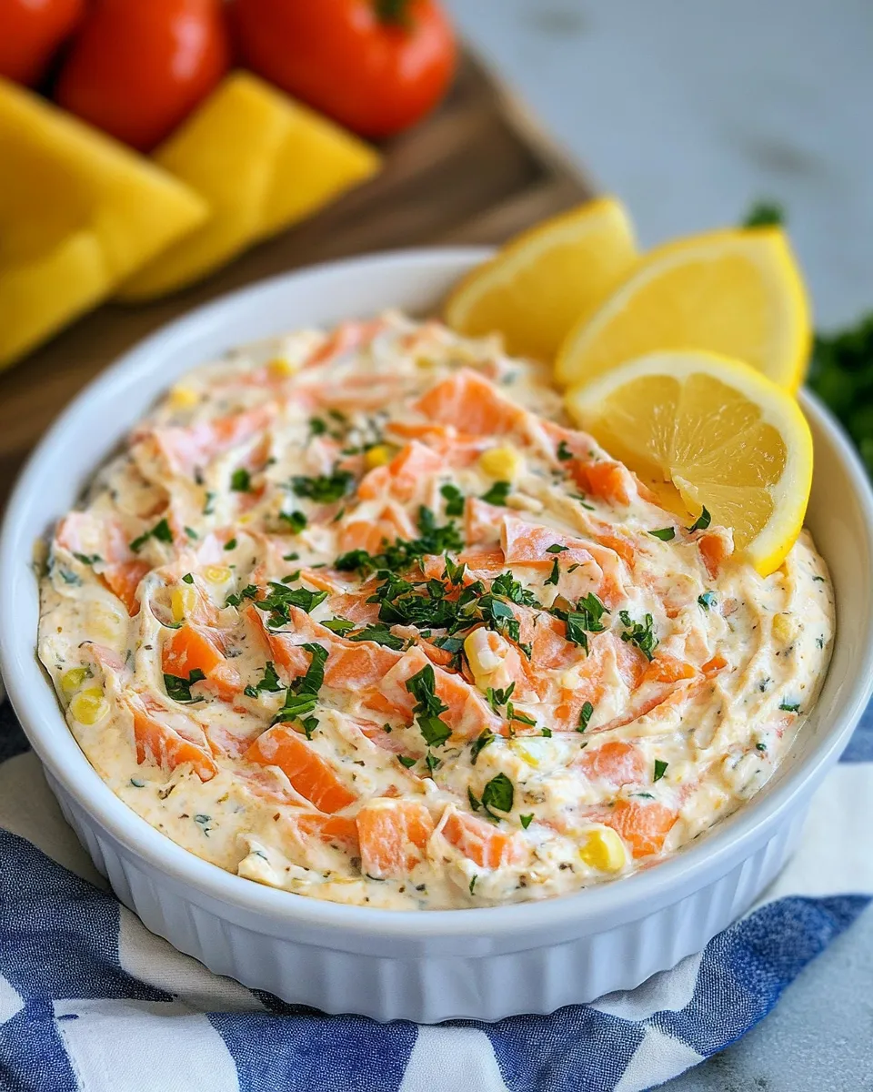 Classic Seattle Smoked Salmon Dip image