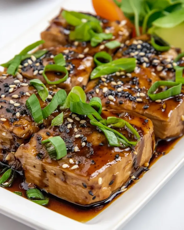 Easy Sesame Balsamic Tuna photo