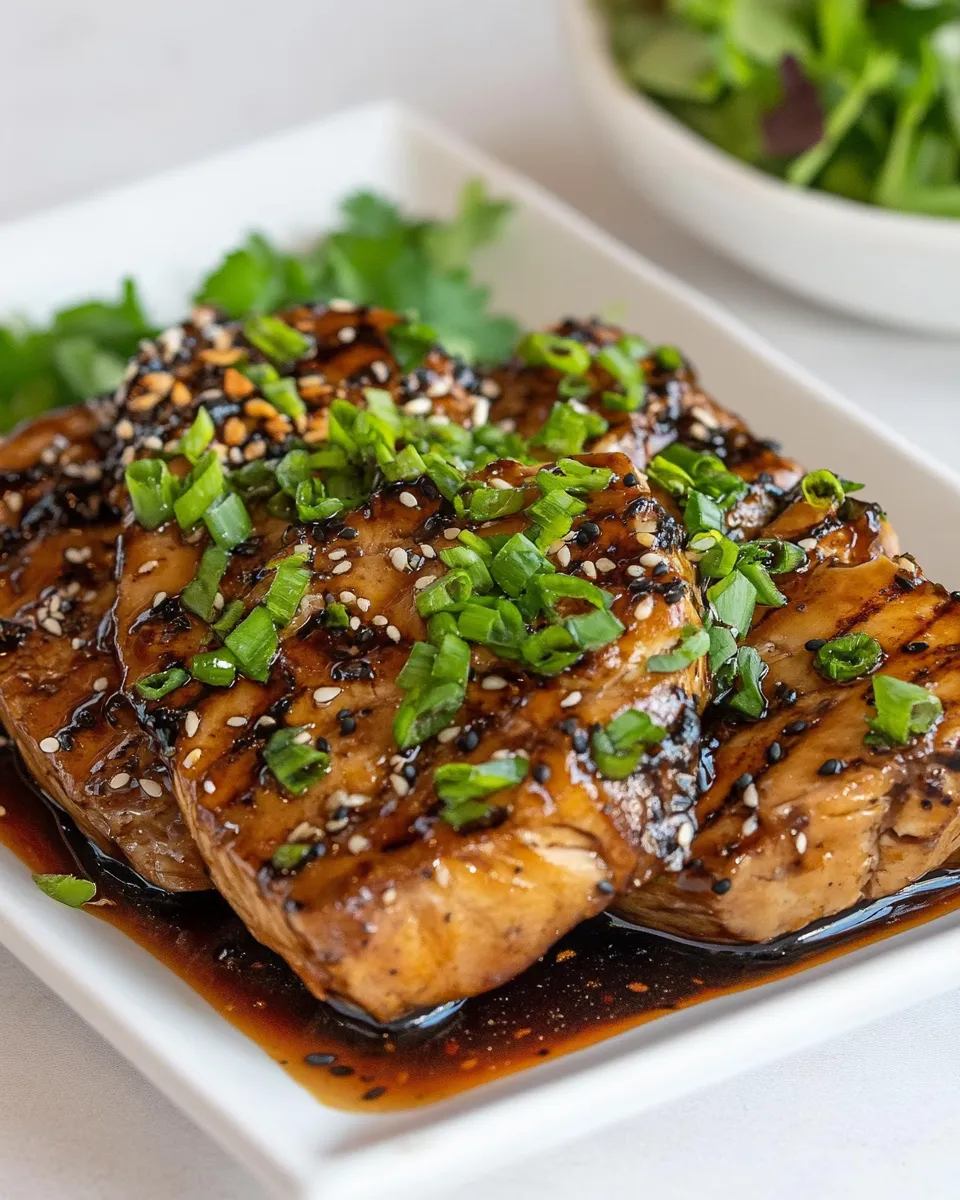 Quick Sesame Balsamic Tuna recipe photo
