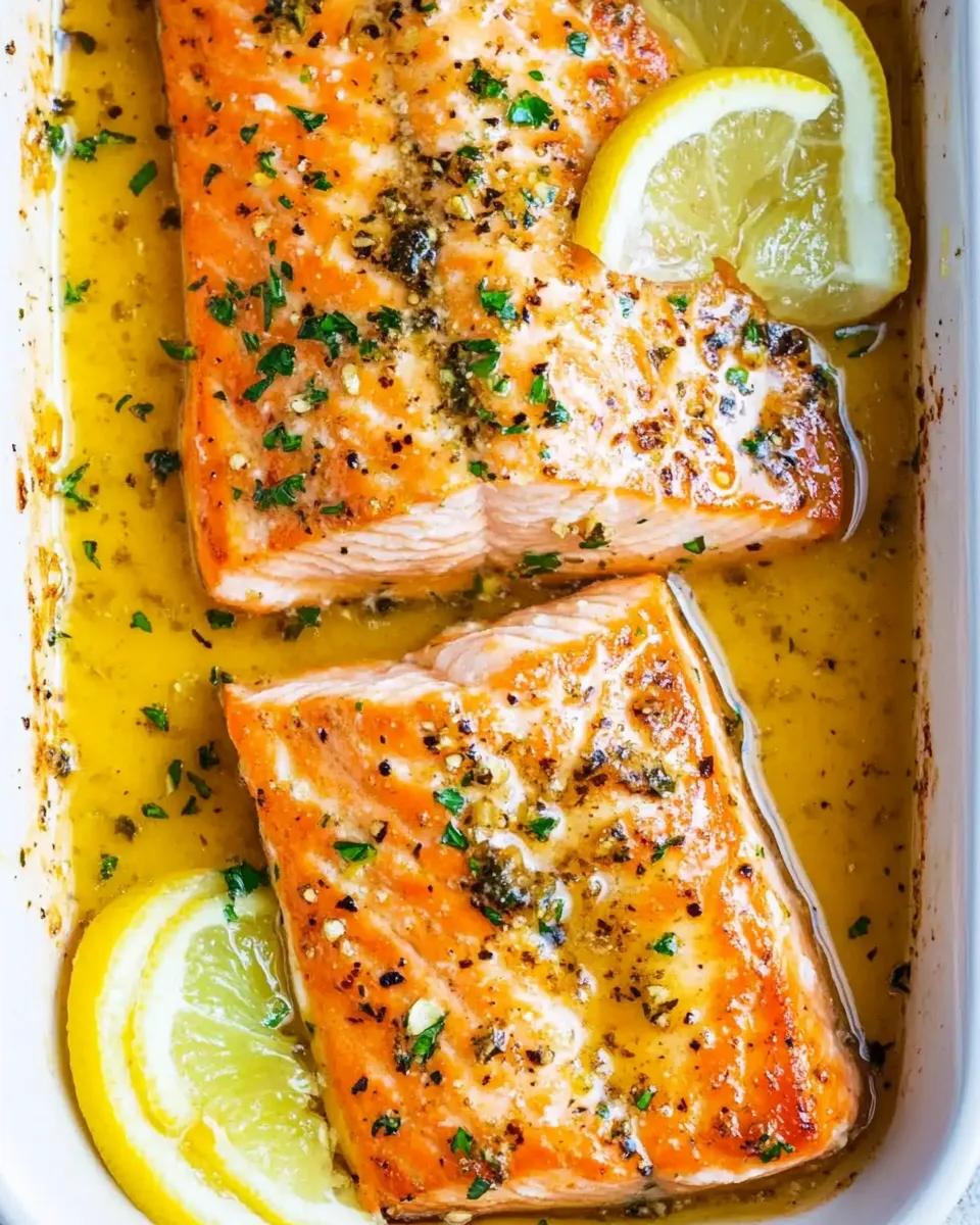 Delicious Sheet Pan Honey Lemon Salmon image