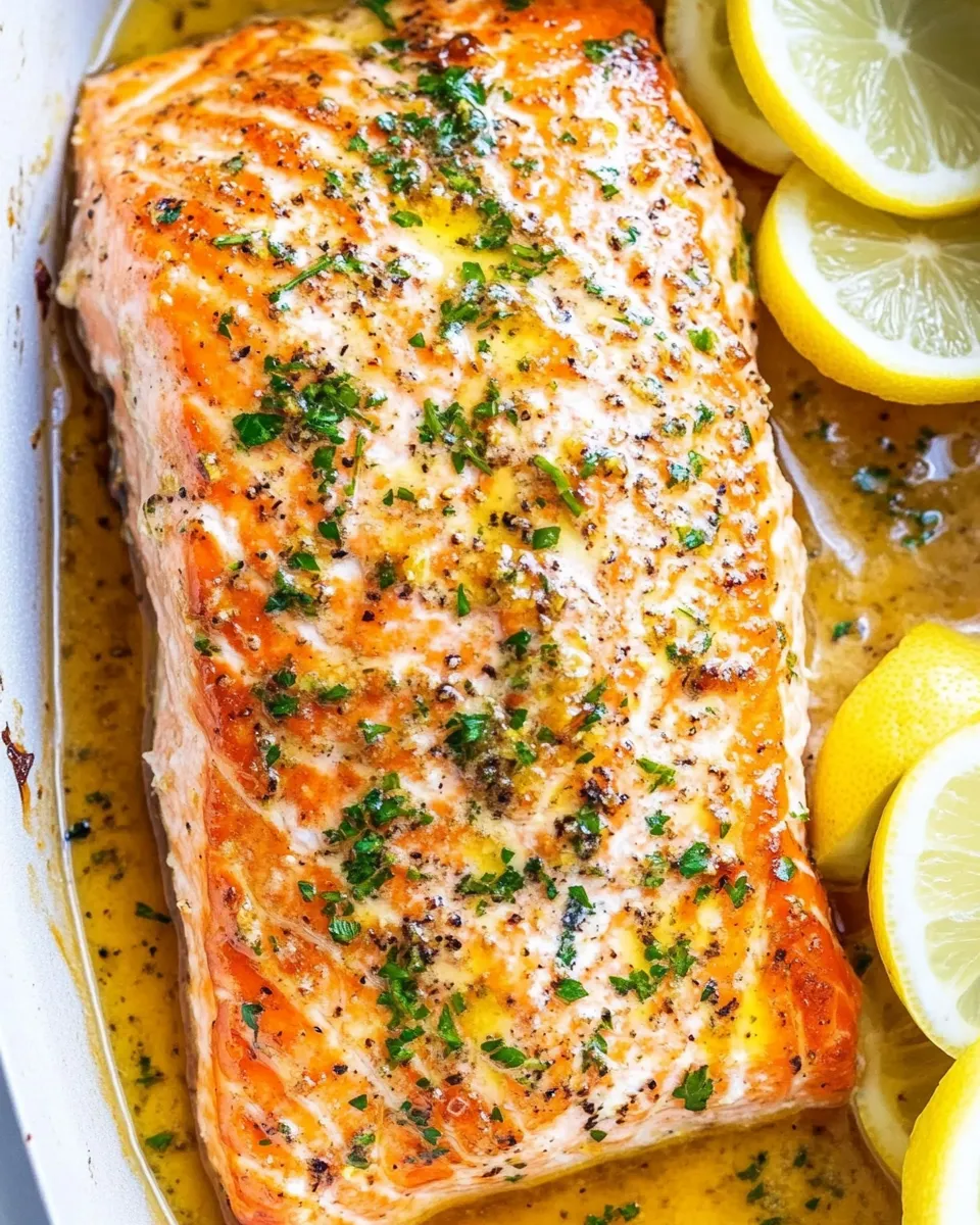Healthy Sheet Pan Honey Lemon Salmon recipe photo