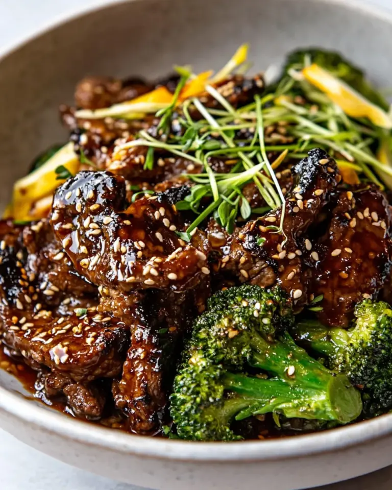 Simple Sheet Pan Spicy Ginger Sesame Beef and Broccoli. picture