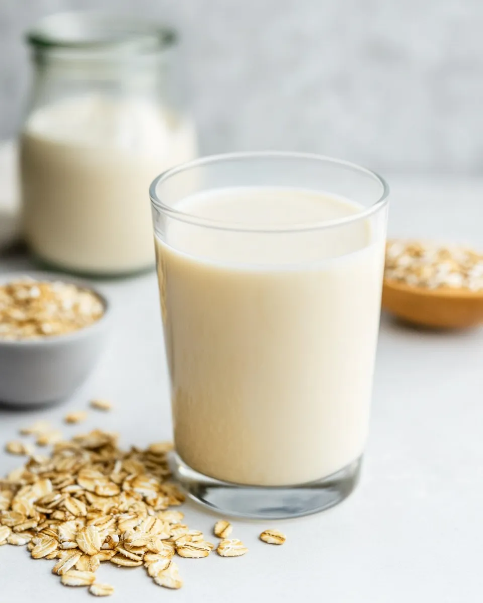 Homemade Simple DIY Oat Milk photo