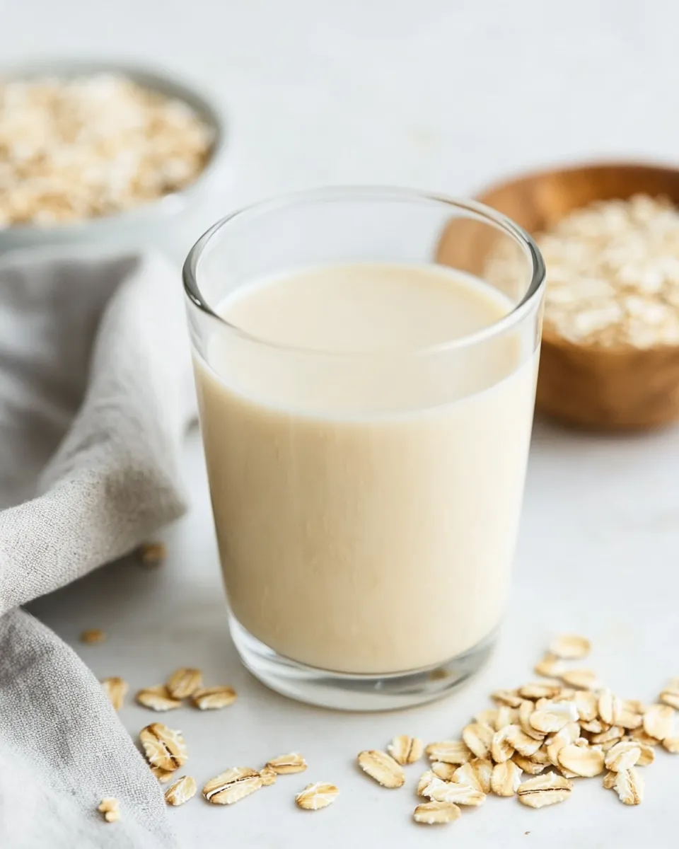 Easy Simple DIY Oat Milk image