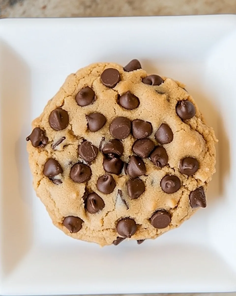 Easy Single Serving Protein Cookie image