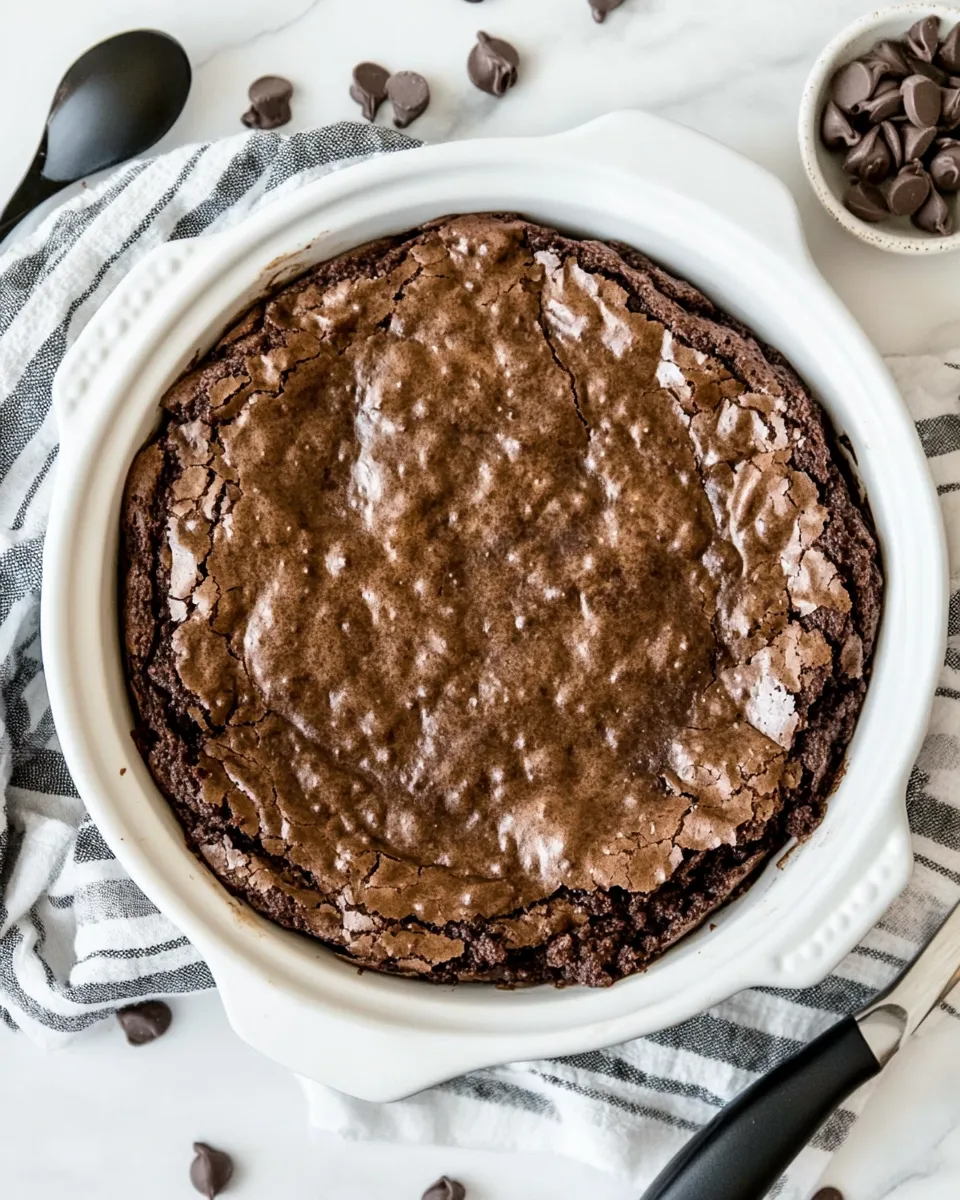 Delicious Skillet Brownies Recipe recipe photo