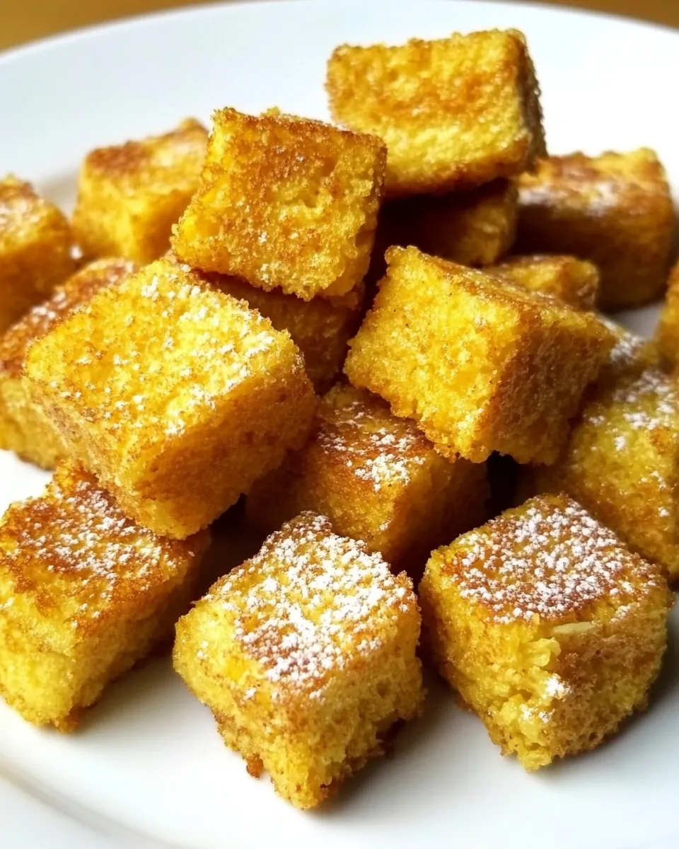 Easy Skinny French Toast Bites recipe photo