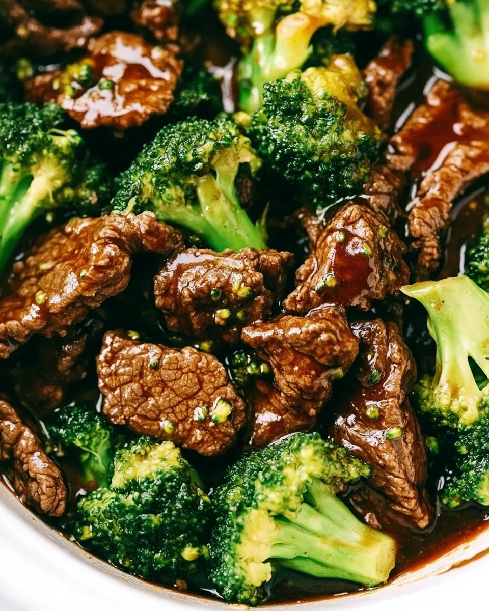 Homemade Slow Cooker Beef and Broccoli photo
