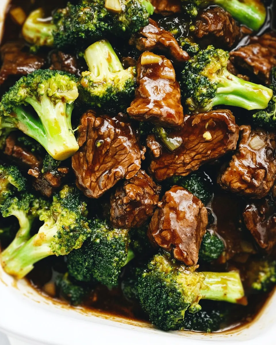 Classic Slow Cooker Beef and Broccoli image