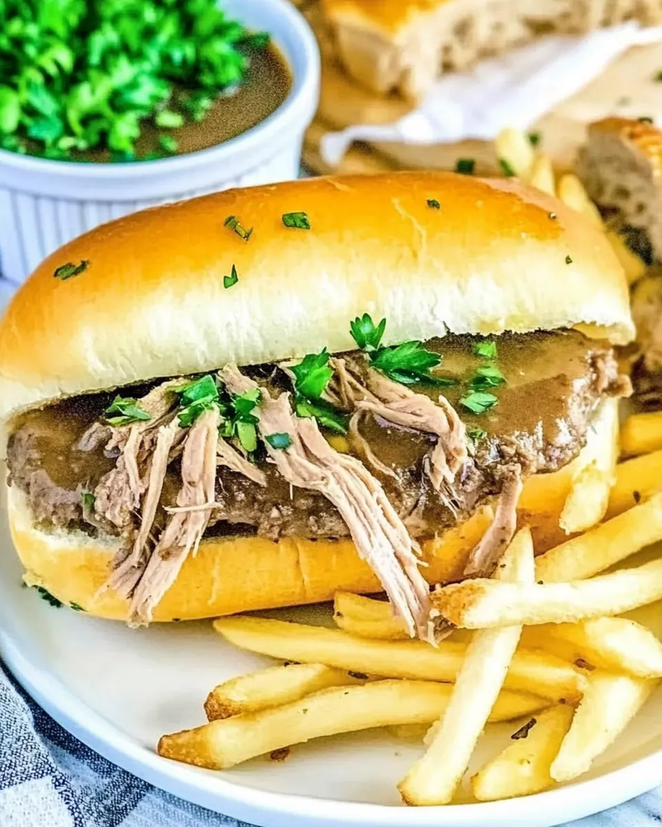 Delicious Slow Cooker French Dip dish photo