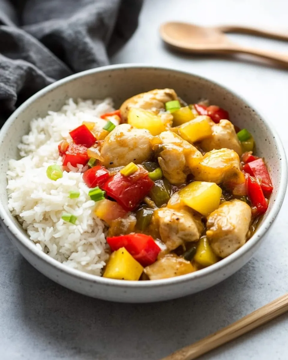 Easy Slow Cooker Polynesian Chicken recipe photo