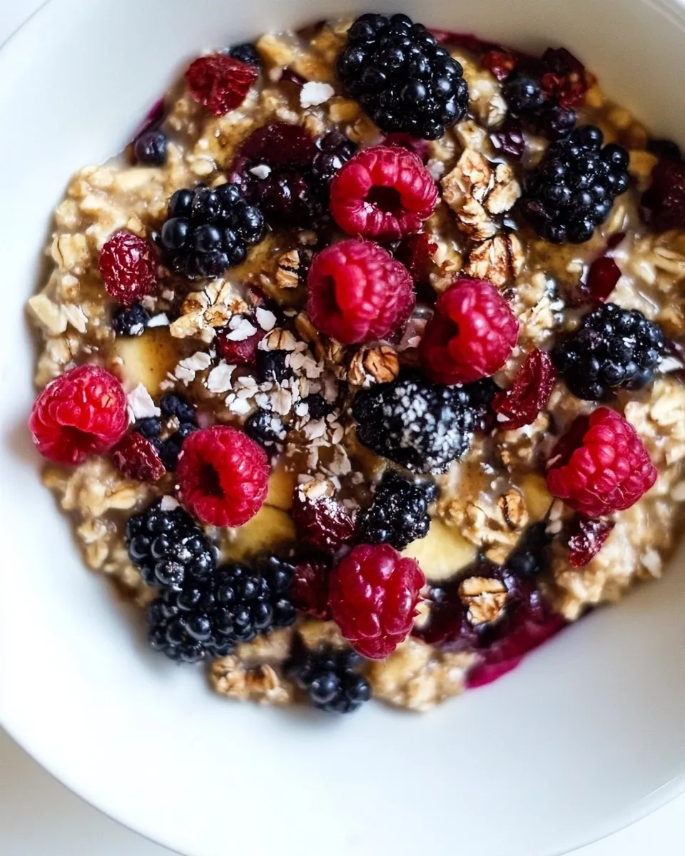 Easy Slow Cooker Steel Cut Oats recipe photo