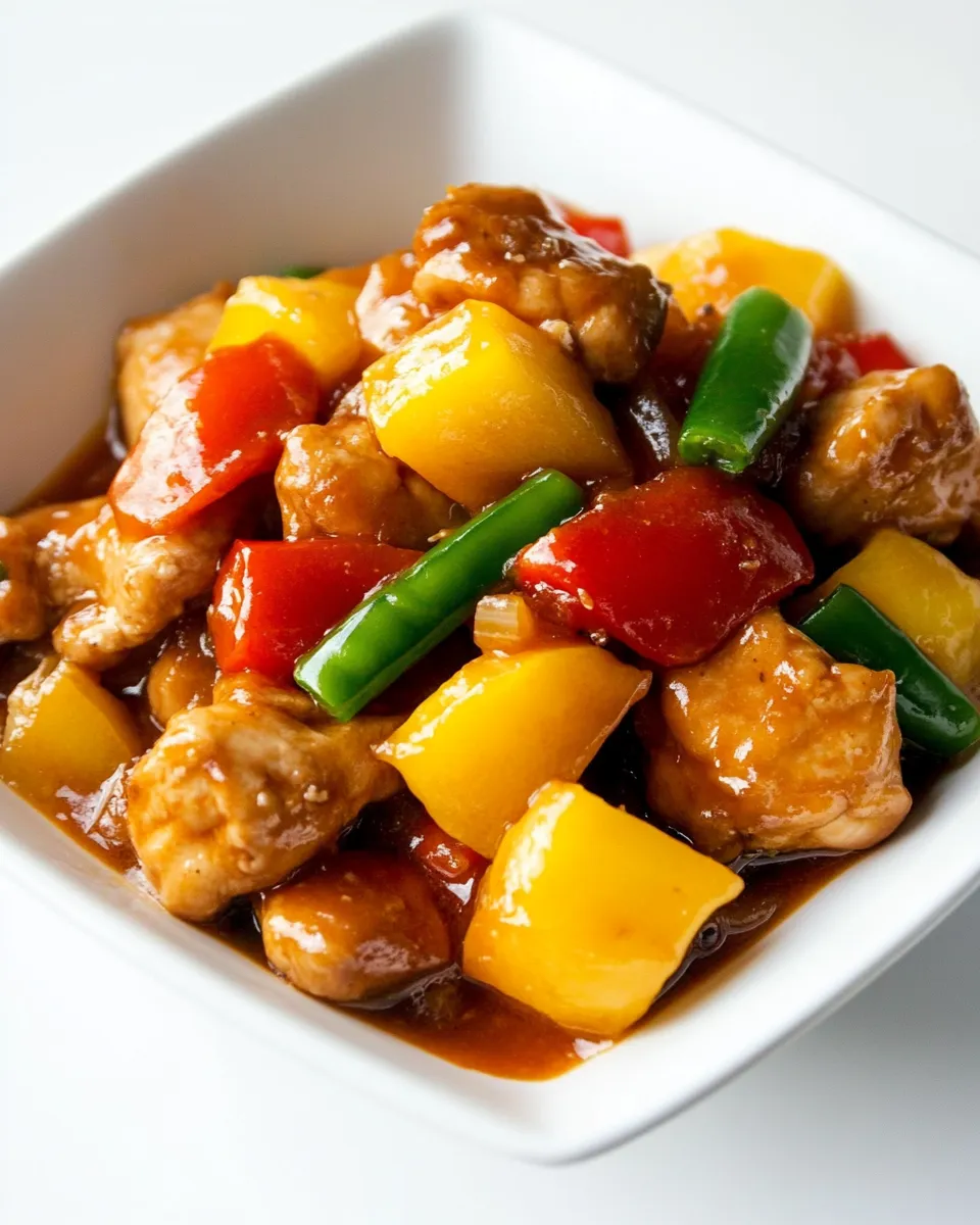 Classic Slow Cooker Sweet and Sour Chicken image