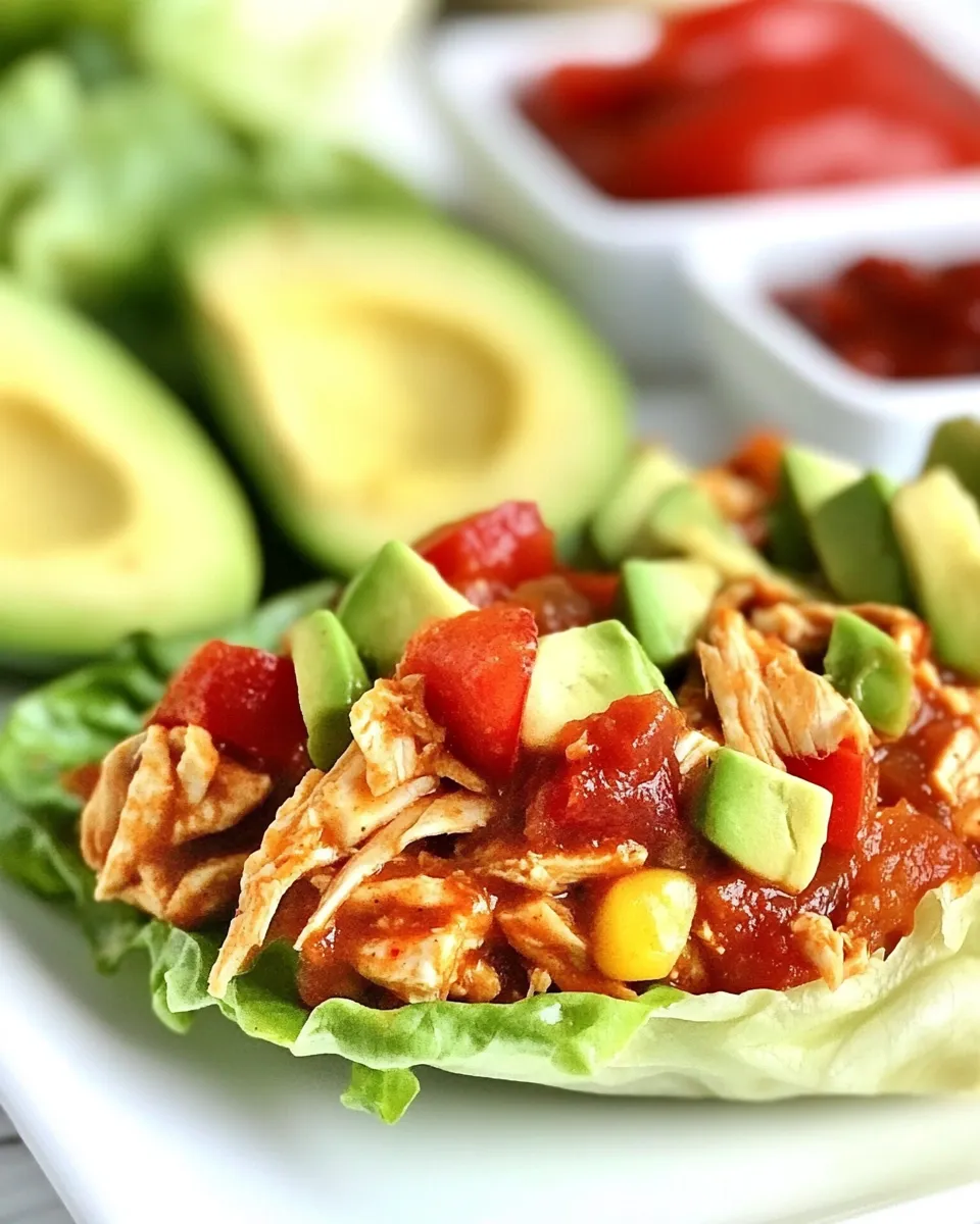 Delicious Slow Cooker Tex Mex Lettuce Wraps image