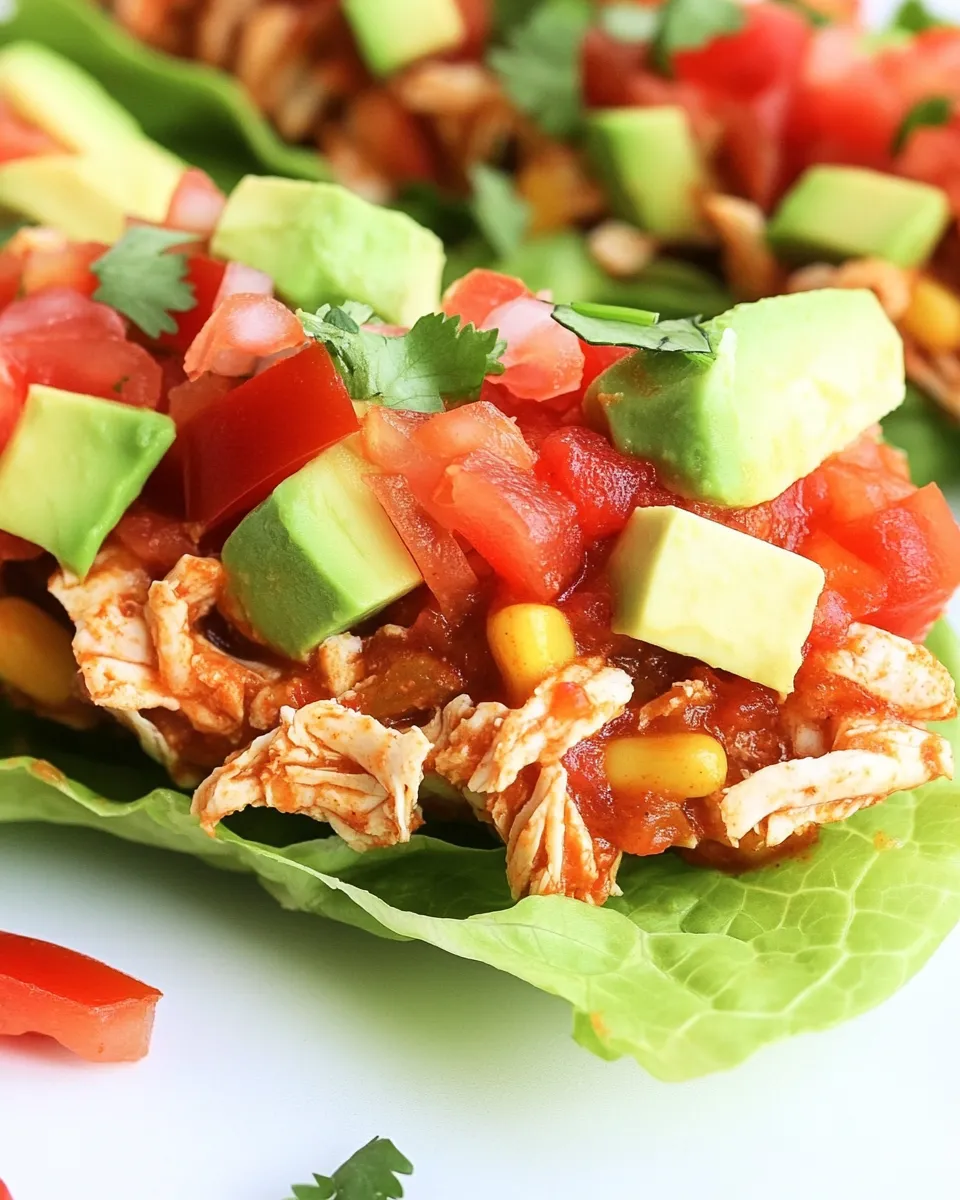 Best Slow Cooker Tex Mex Lettuce Wraps dish photo