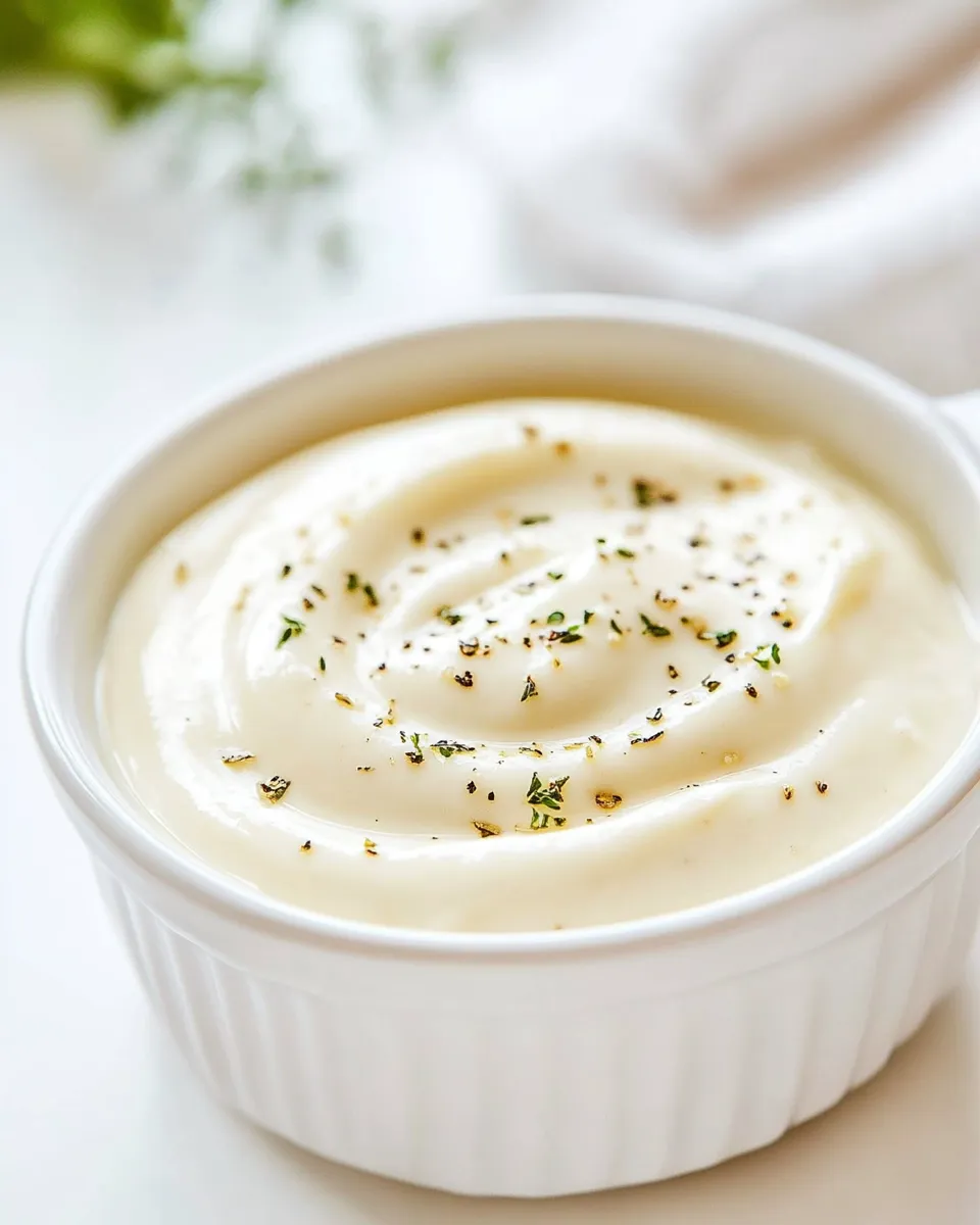 Delicious Small-batch Garlic Aioli shot