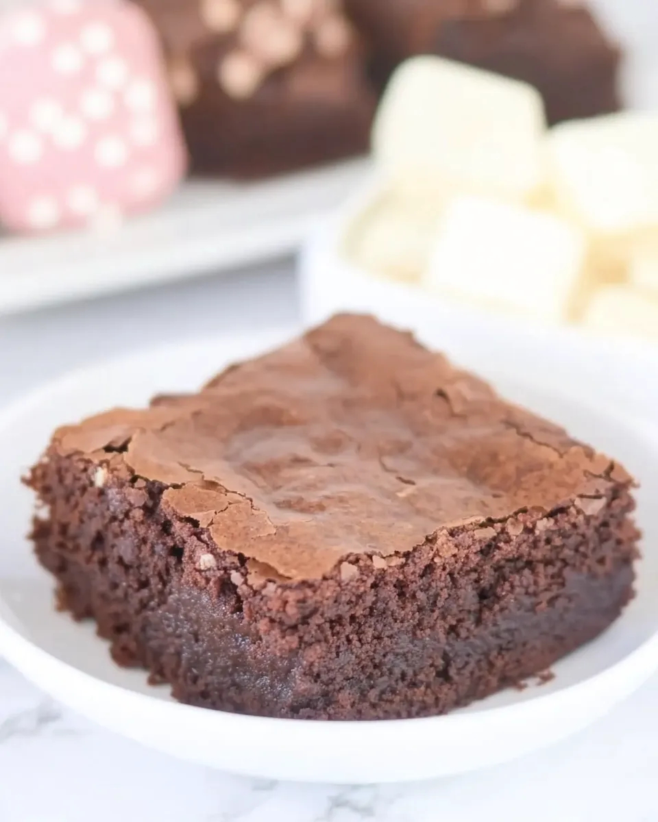 Easy Small Batch Brownies Made Three Ways shot