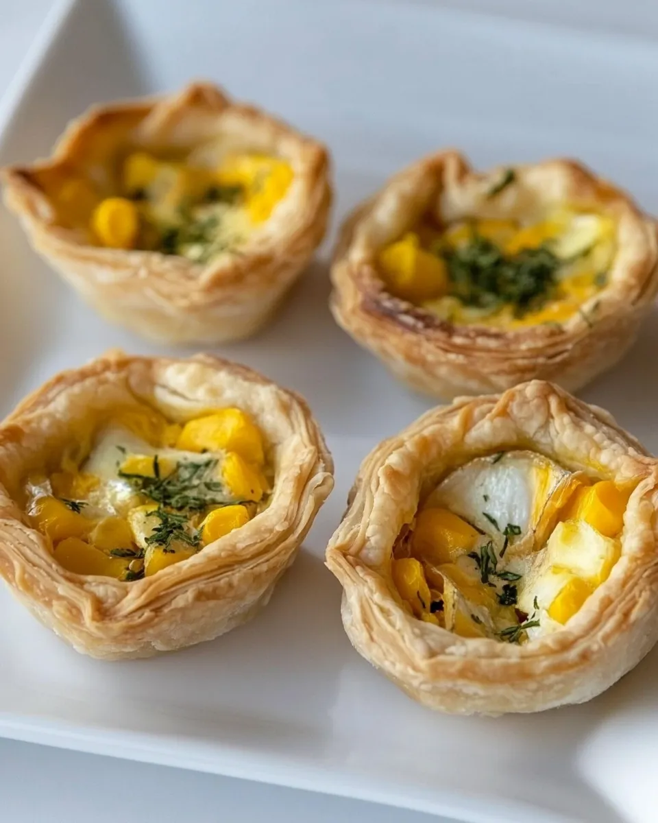 Delicious Smoked Fish and Sweetcorn Tartlets image
