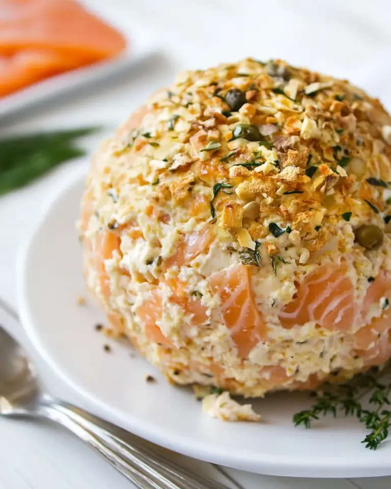Homemade Smoked Salmon Cream Cheese Ball photo