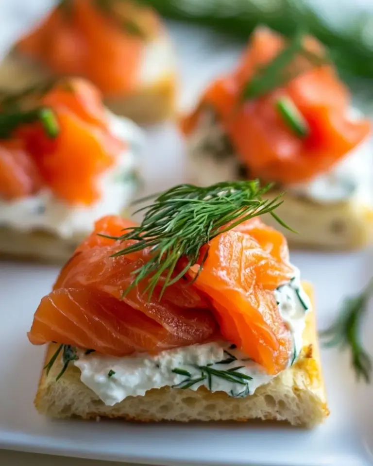 Easy Smoked Salmon Tea Sandwiches (Canaps) photo