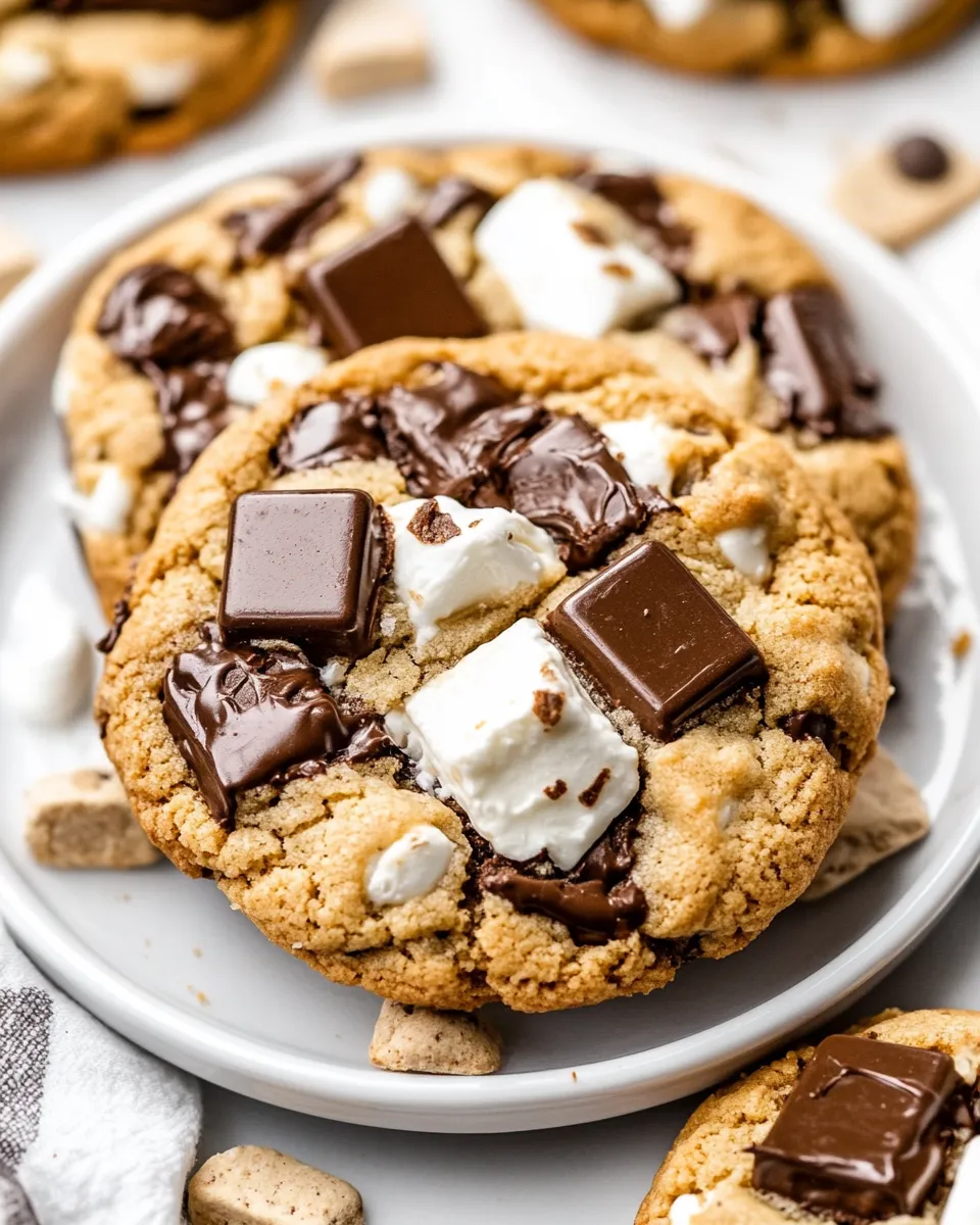 Easy Smores Cookies recipe photo