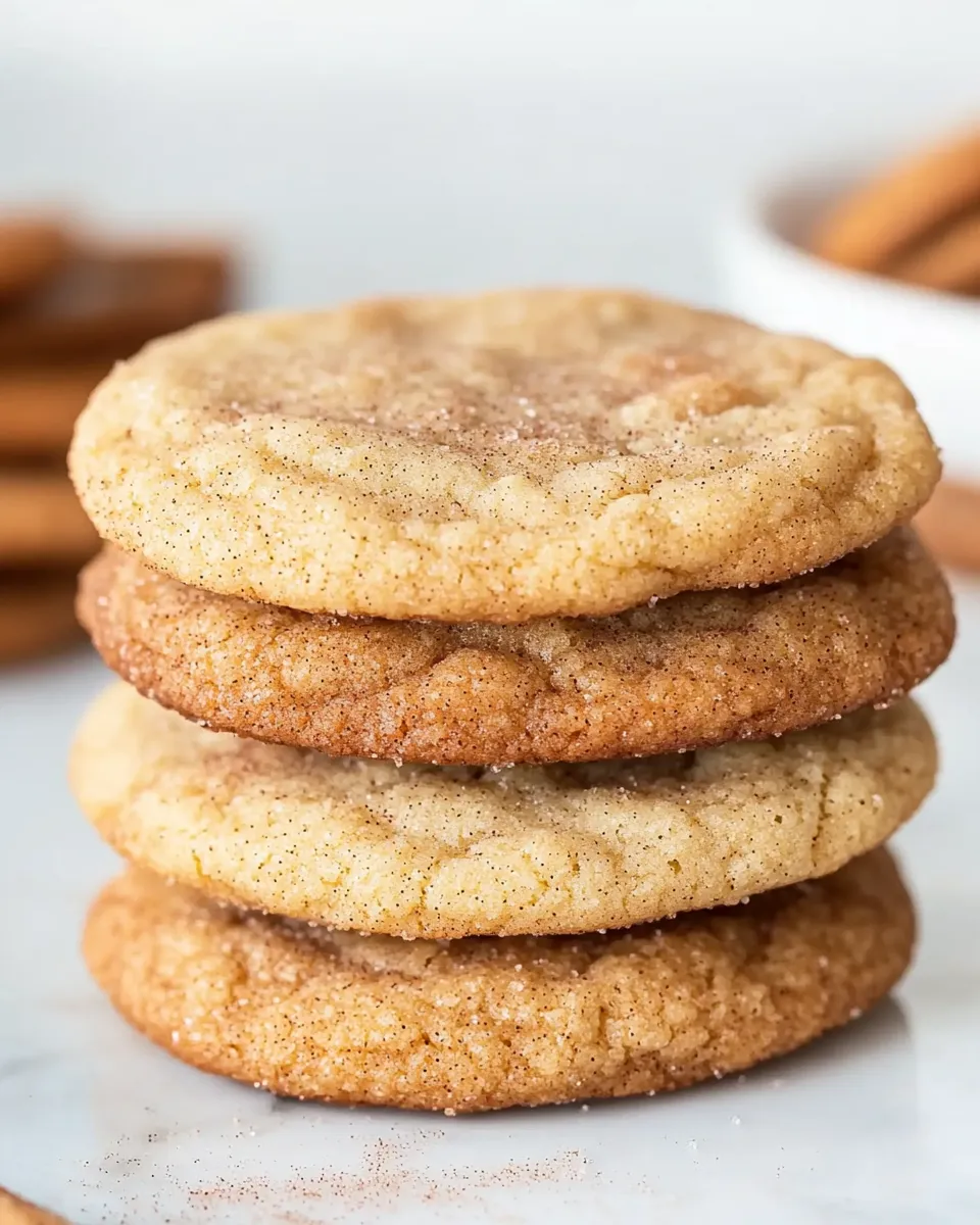 Easy Snickerdoodle Cookie Recipe shot