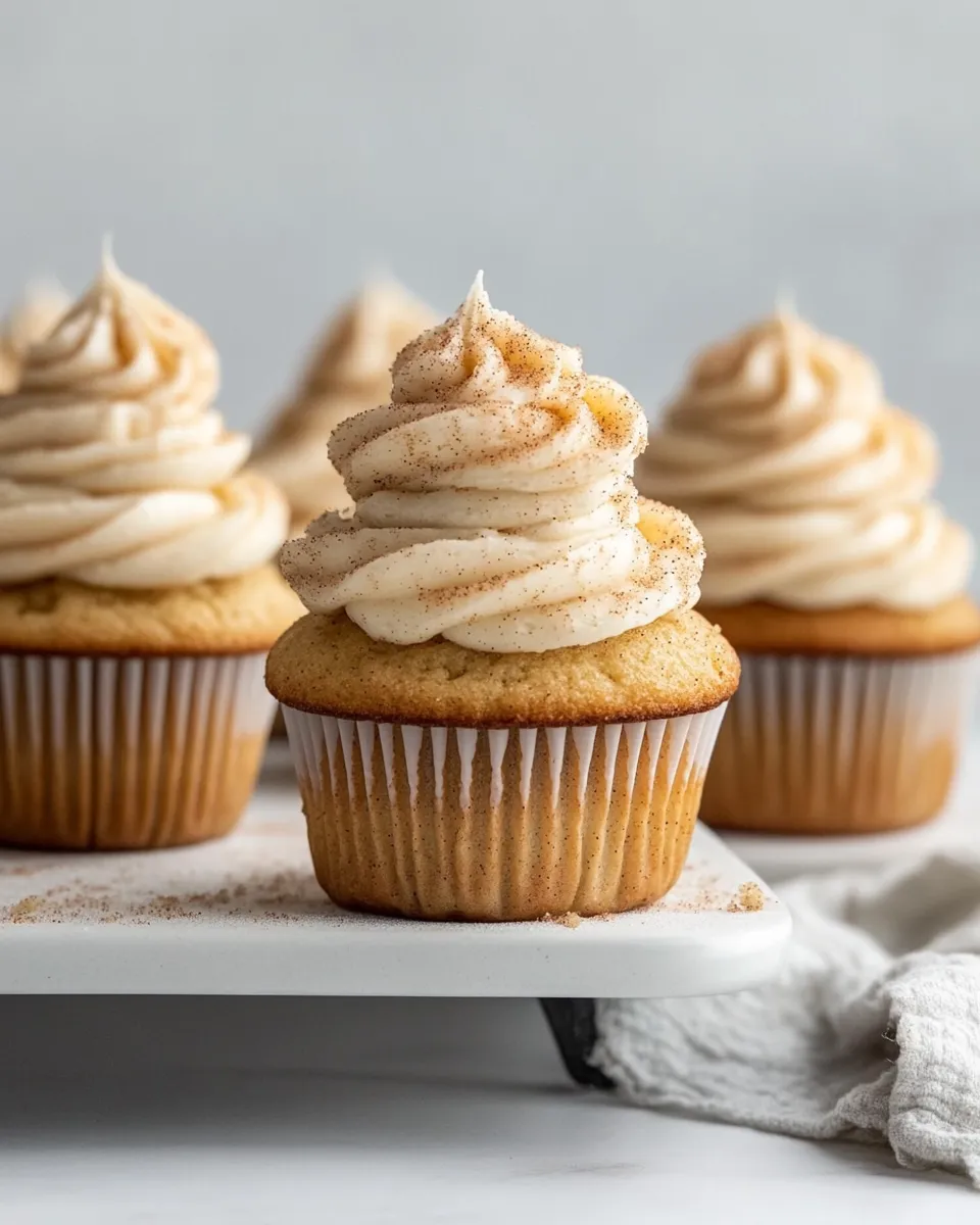 Homemade Snickerdoodle Cupcakes photo