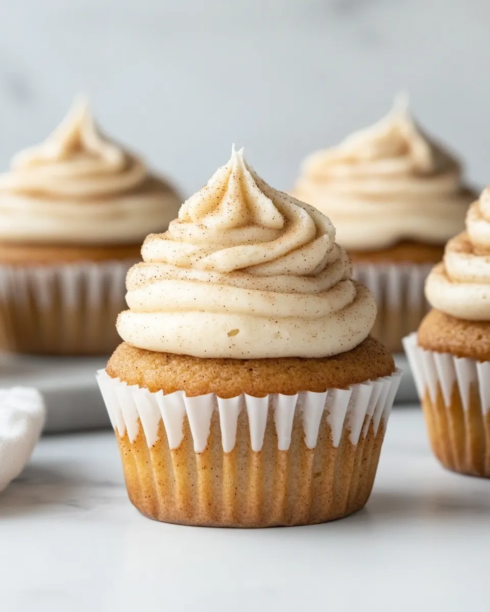 Easy Snickerdoodle Cupcakes recipe photo