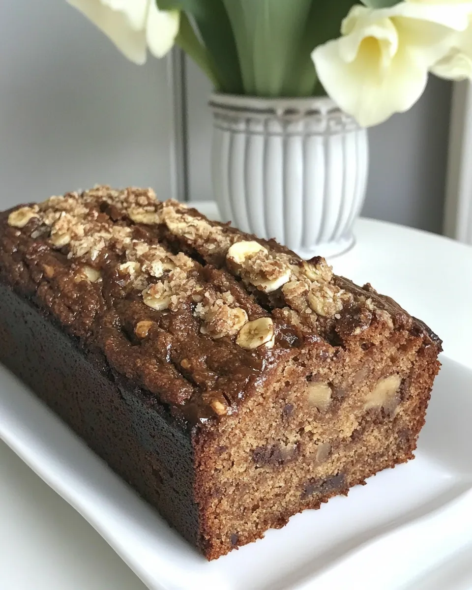 Sweet Snickers Bar Banana Bread shot