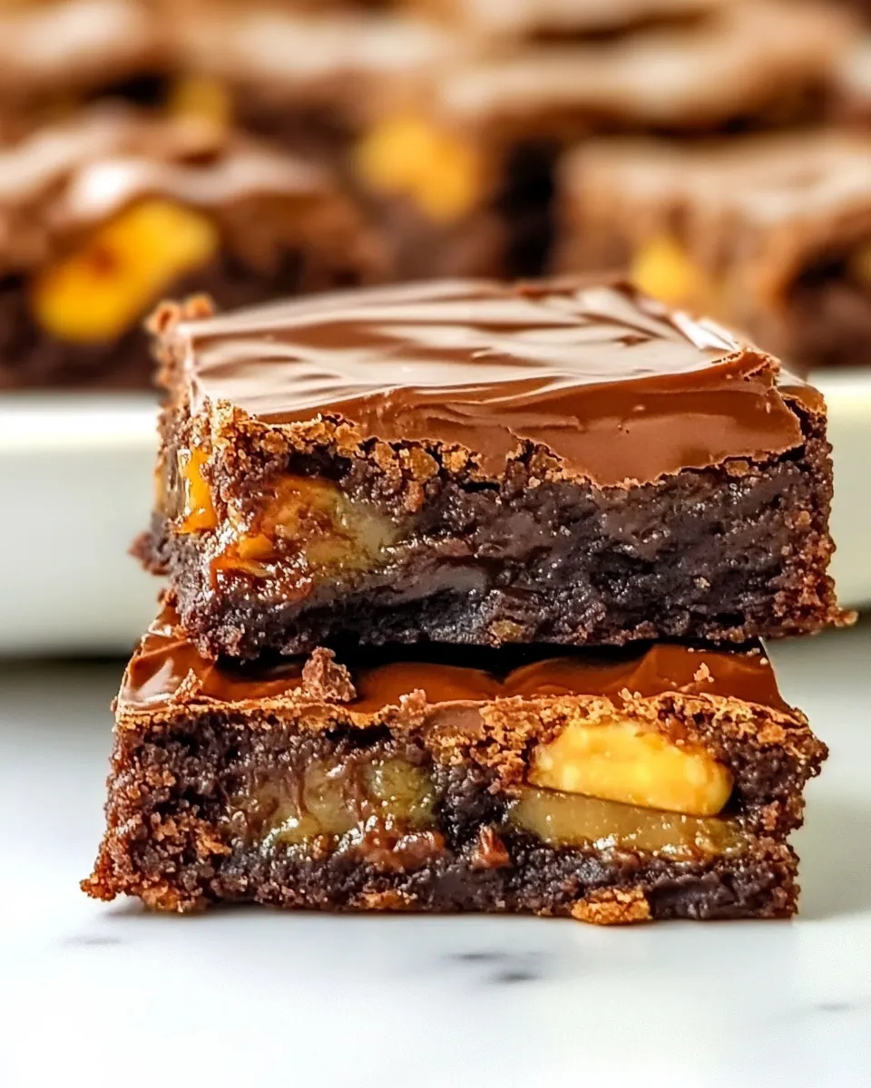 Best Snickers Brownies (ChocoSmash Bar Copycat) dish photo
