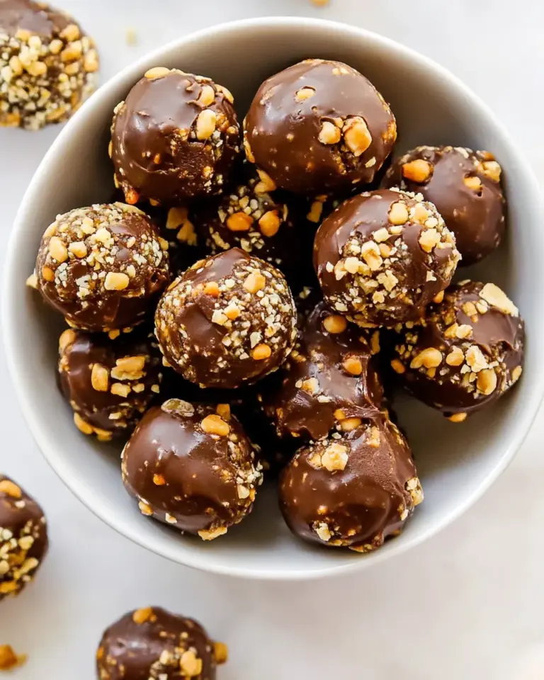 Homemade Snickers Protein Balls photo