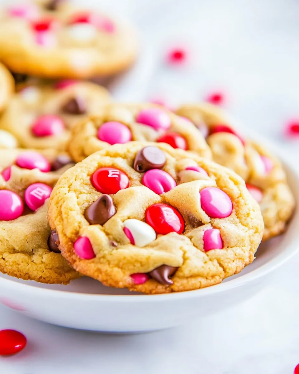 Easy Soft M&M Chocolate Chip Cookies recipe photo