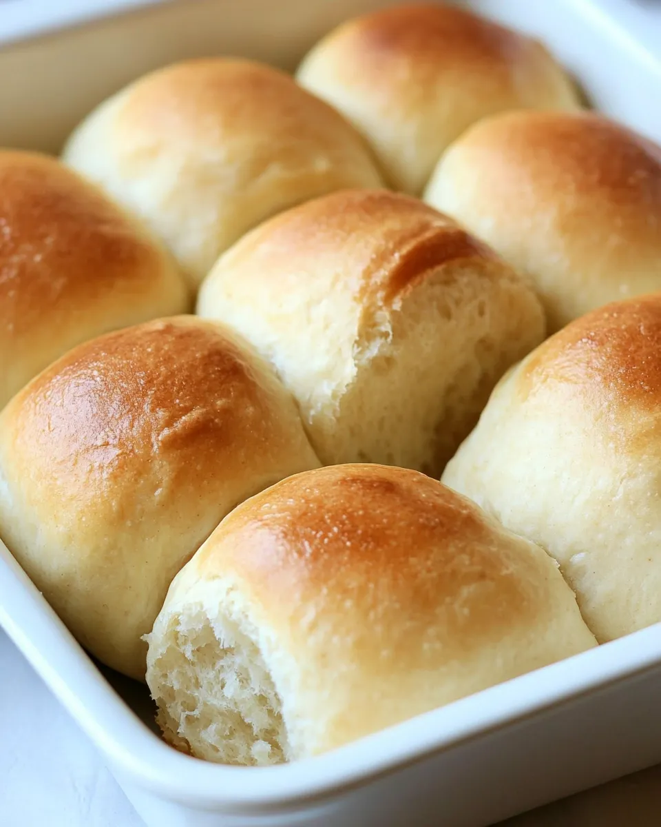 Easy Soft Yeast Rolls recipe photo