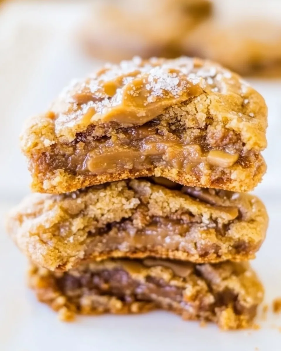 Classic Soft and Chewy Toffee and Milk Chocolate Peanut Butter Cookies shot