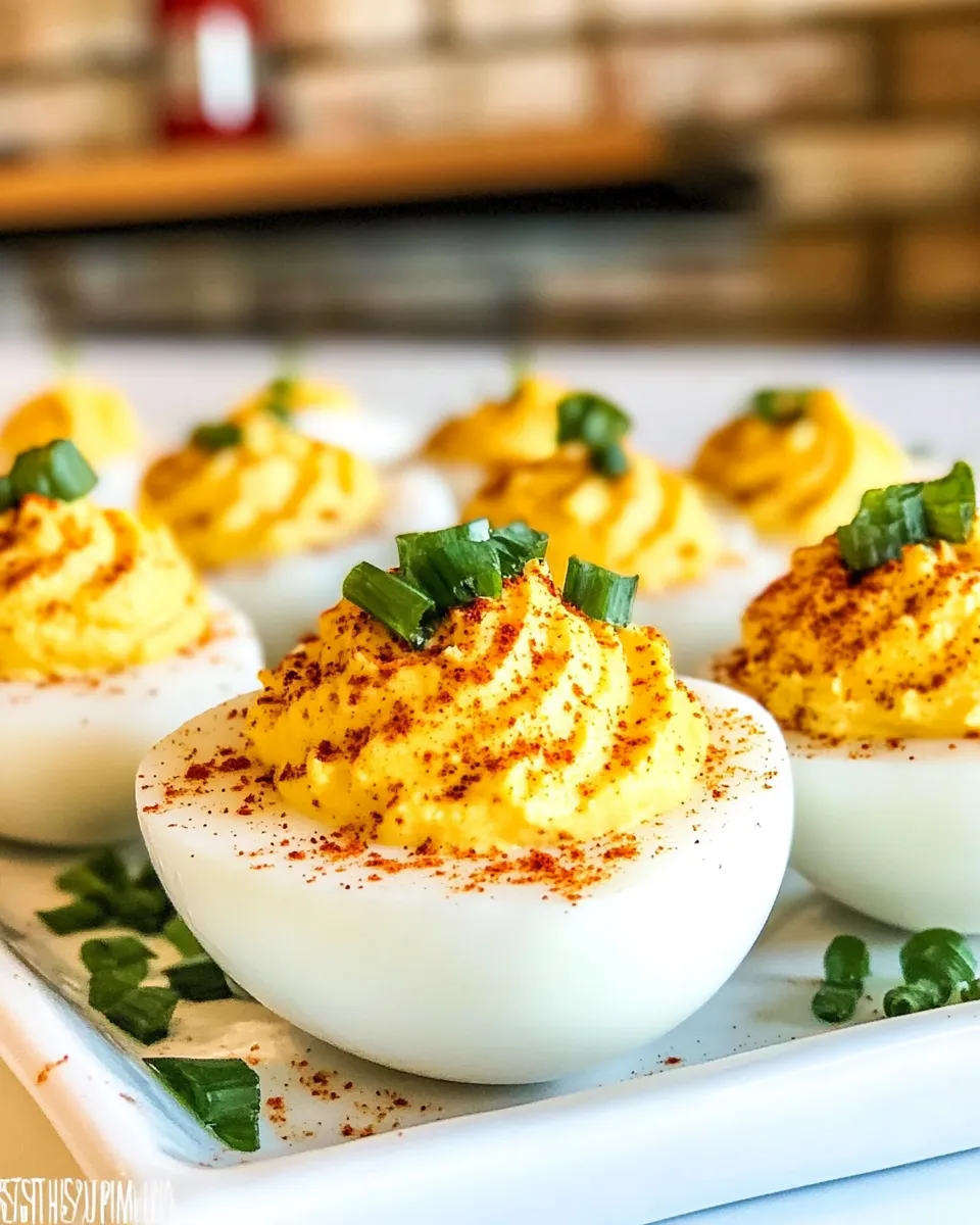Classic Southern Deviled Eggs image