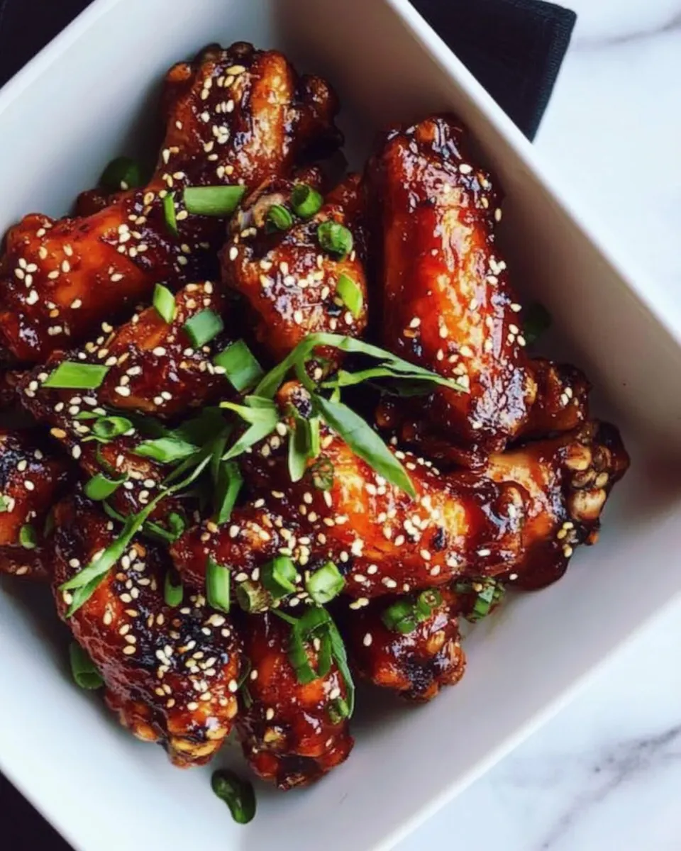 Savory Soy & Sweet Chili Chicken Wings image