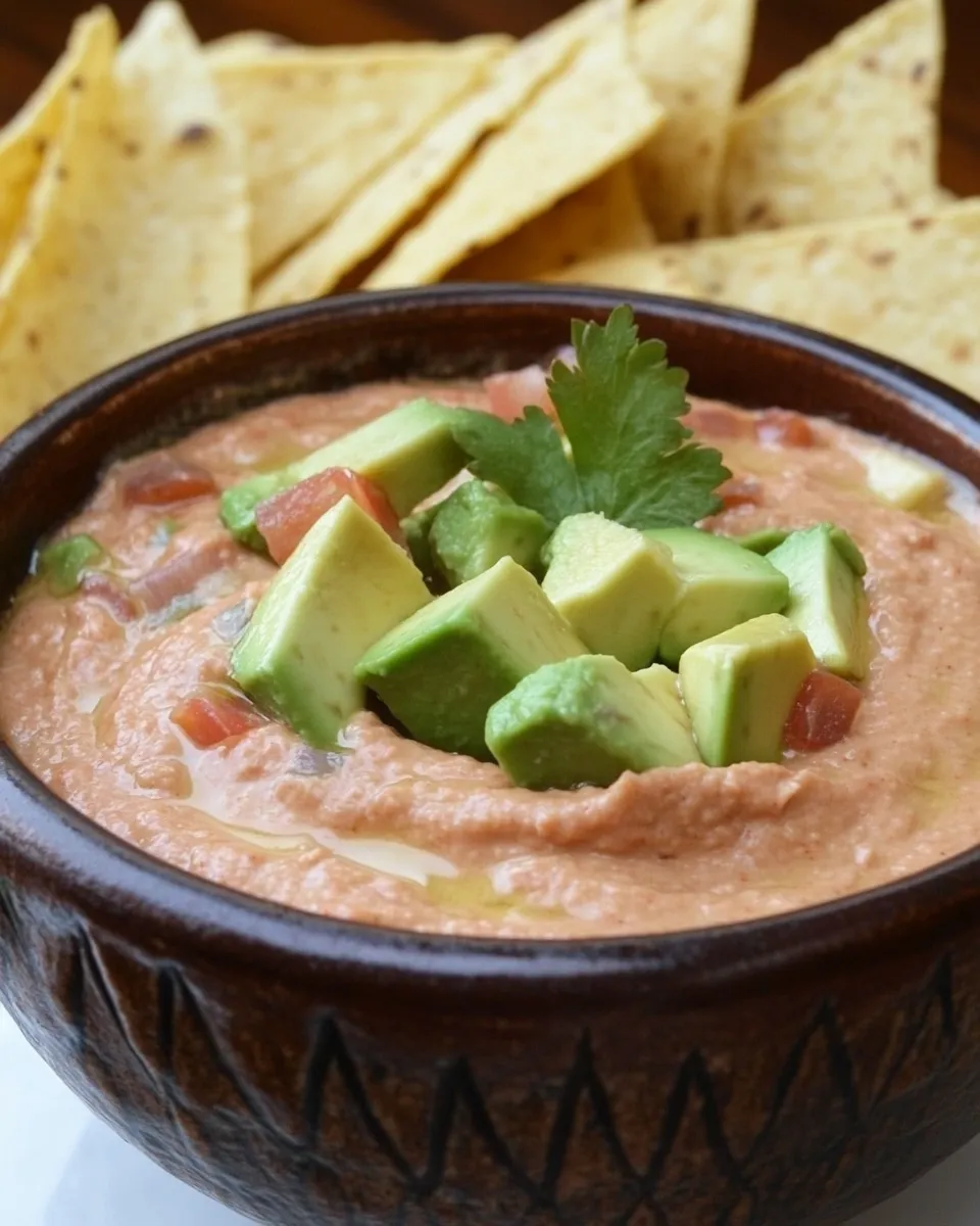 Classic Spicy Hummus Avocado Dip image