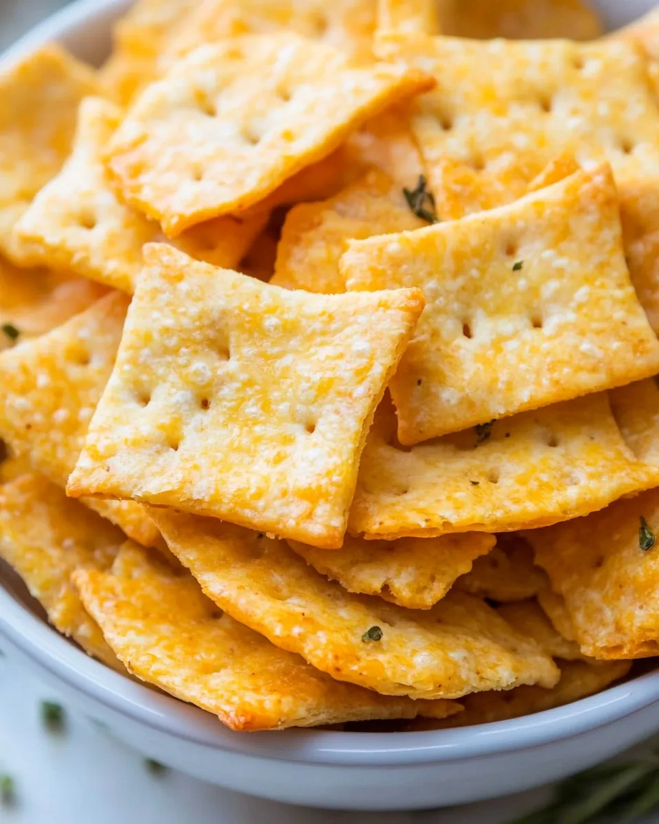 Classic Spicy Southern Cheese Crackers image