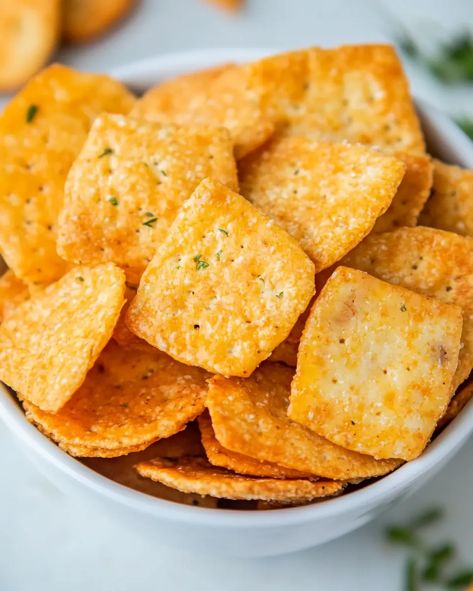 Easy Spicy Southern Cheese Crackers recipe photo