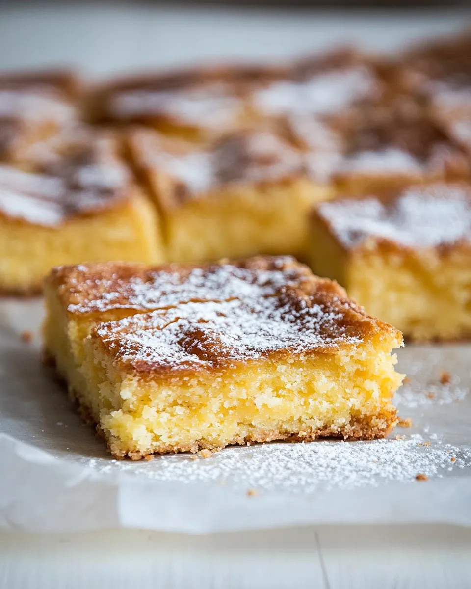 Classic St Louis gooey butter cake image