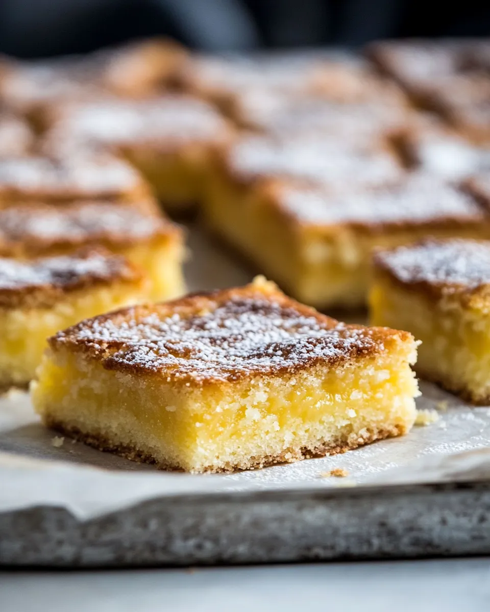 Easy St Louis gooey butter cake recipe photo