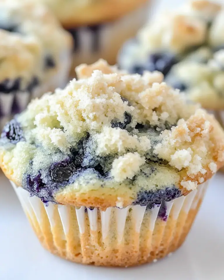 Homemade Starbucks Blueberry Muffins recipe photo