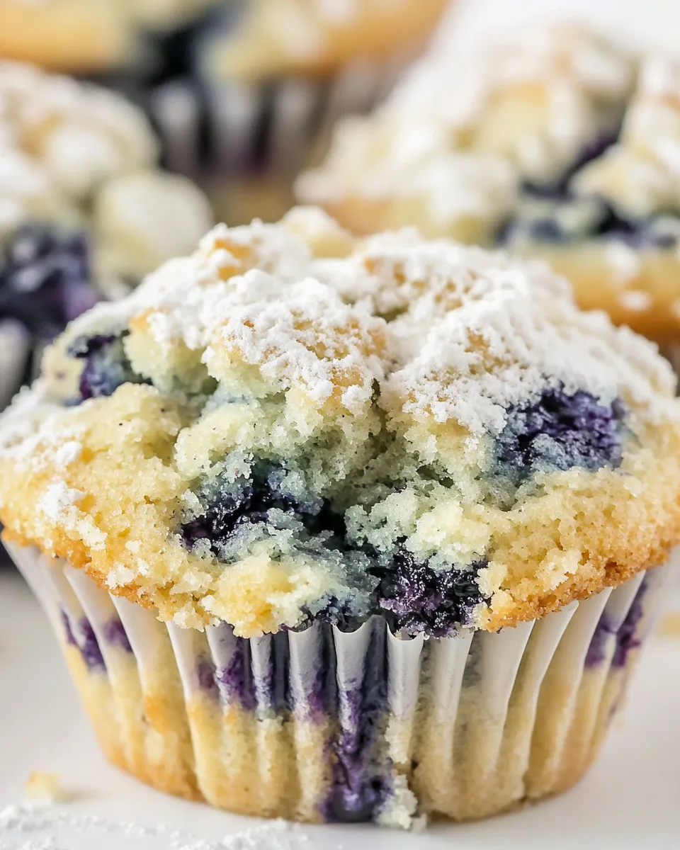 Quick Starbucks Blueberry Muffins image