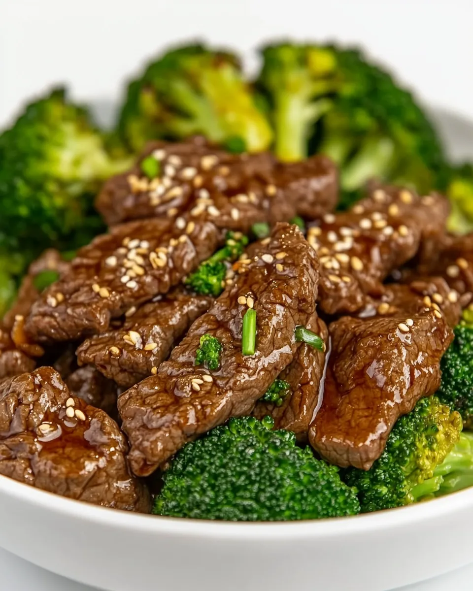 Homemade Steak and Broccoli photo